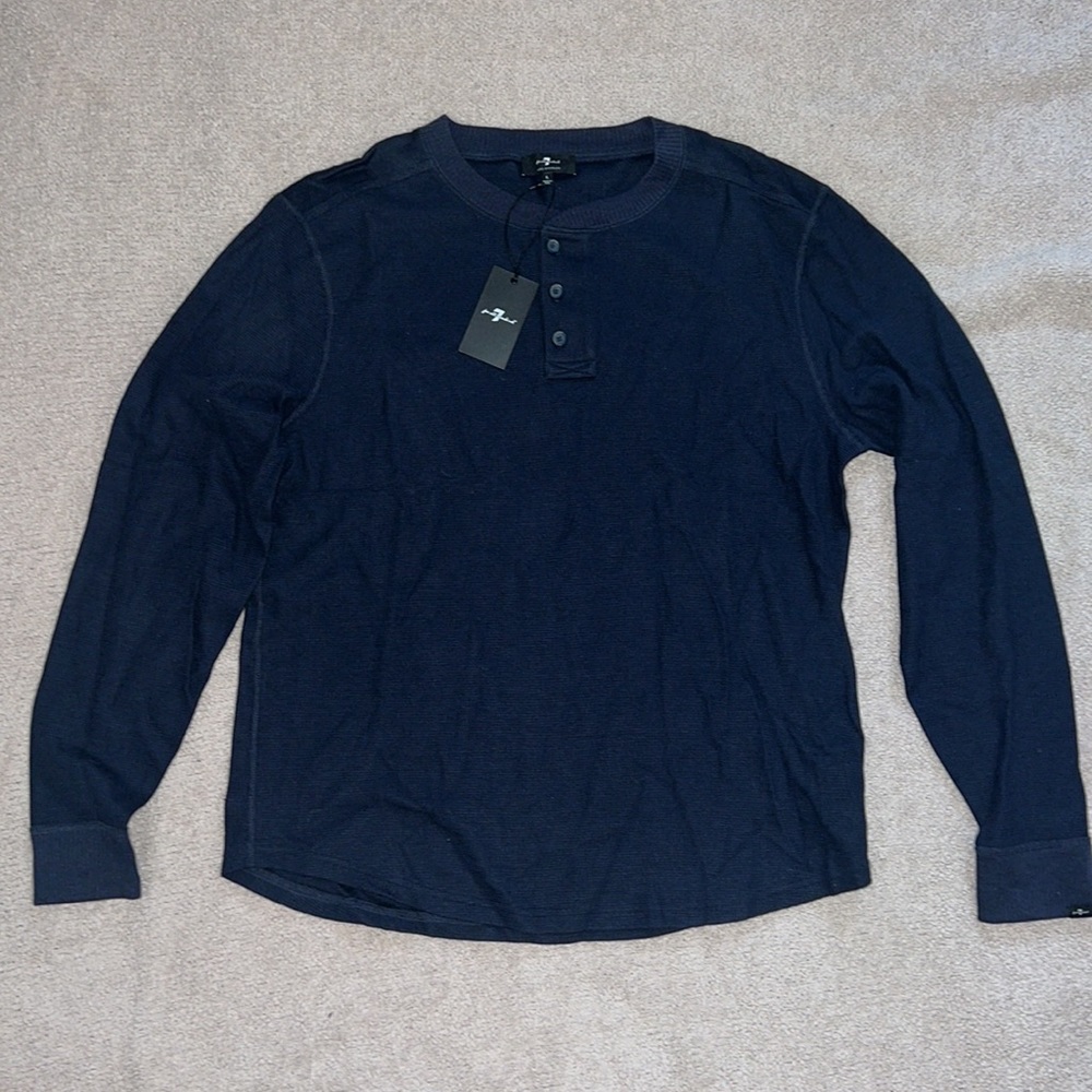 7 for all mankind men’s long sleeve